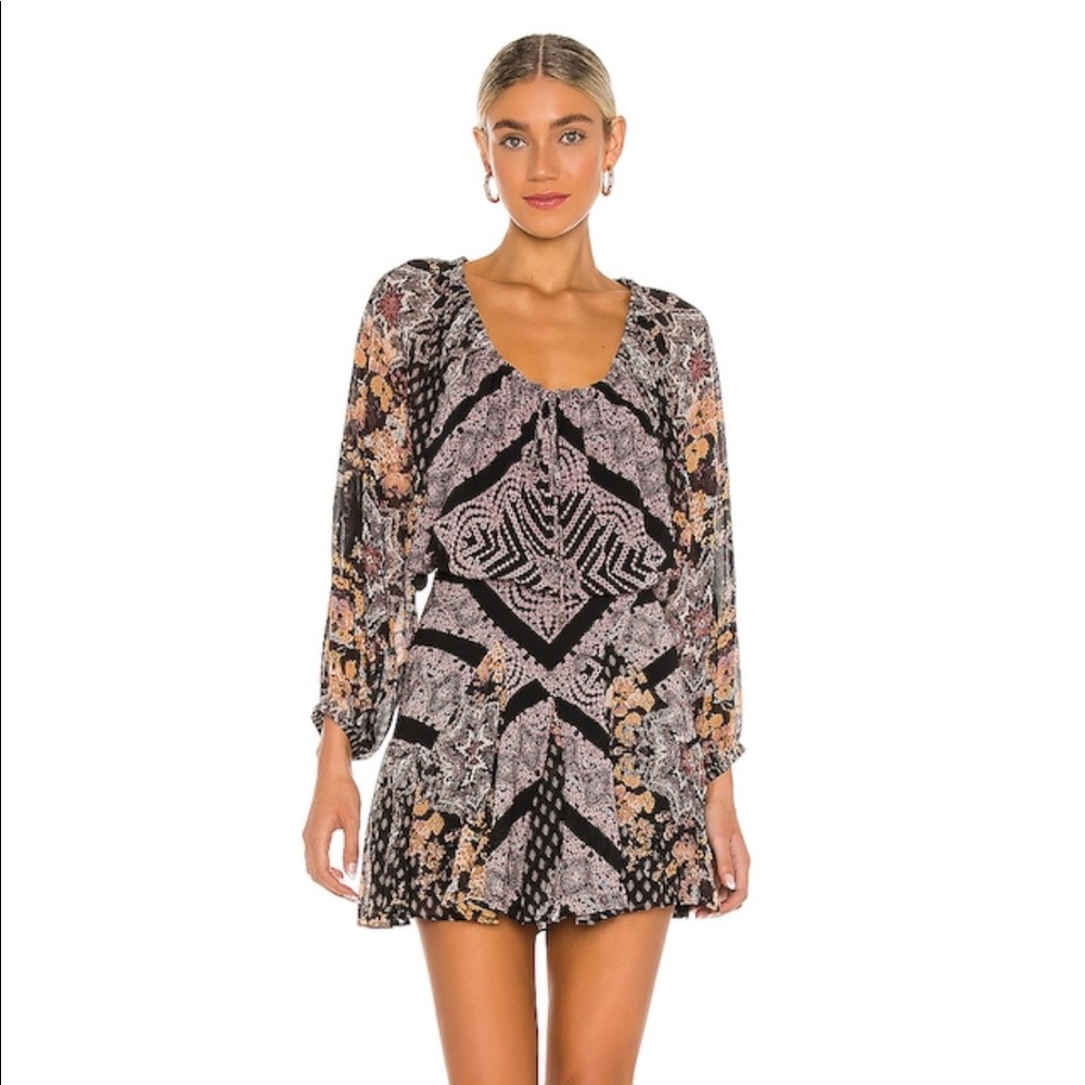 Free People Seven Wonders Mini Dress